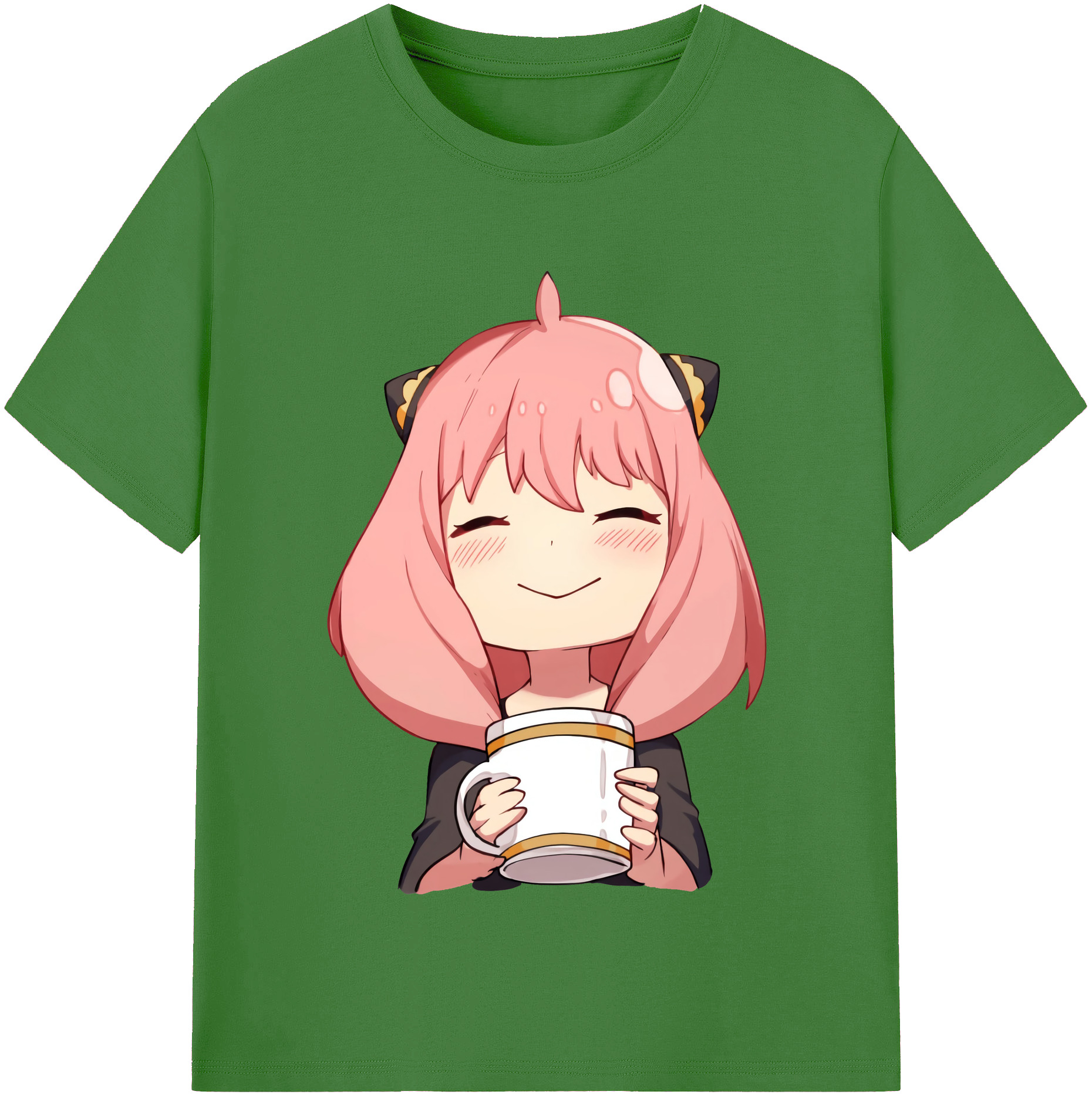 （画像用） SPY×FAMILY间谍家家酒 レディースカジュアルプリントTシャツ（綿100％）